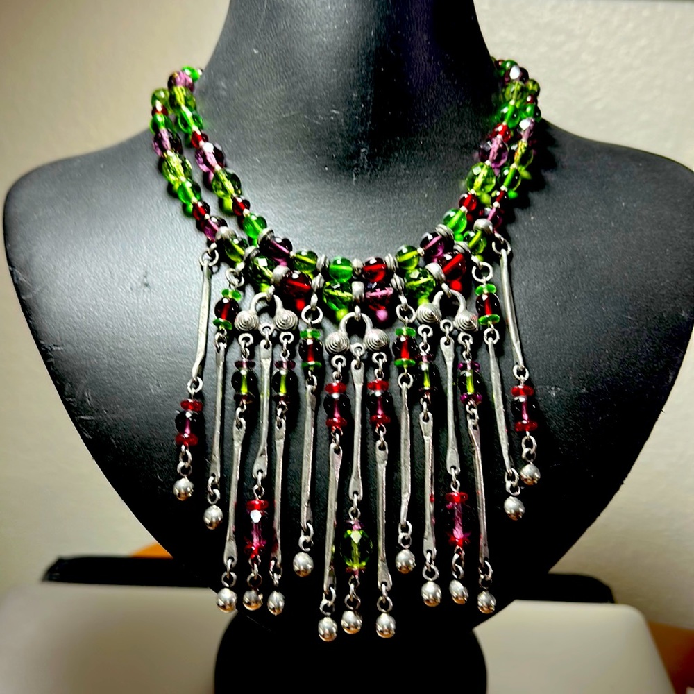 Vintage Fringe Necklace